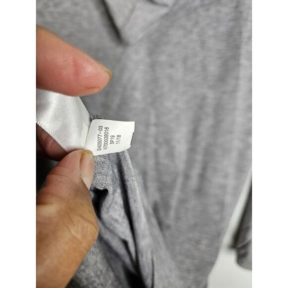 ATHLETA Essence Hooded Tunic Sweatshirt Lightweight Stretch Womens Size XS Grey - Picture 8 of 9